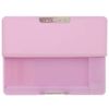 Sunstar Stationery S1313410 Pencil Case, Compact Fluffy, Horizontal Pitakurut, Light Violet