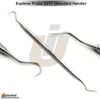Dental Hygiene Basic Exam Kit Tartar Calculus Plaque Remover Mirror W/Light