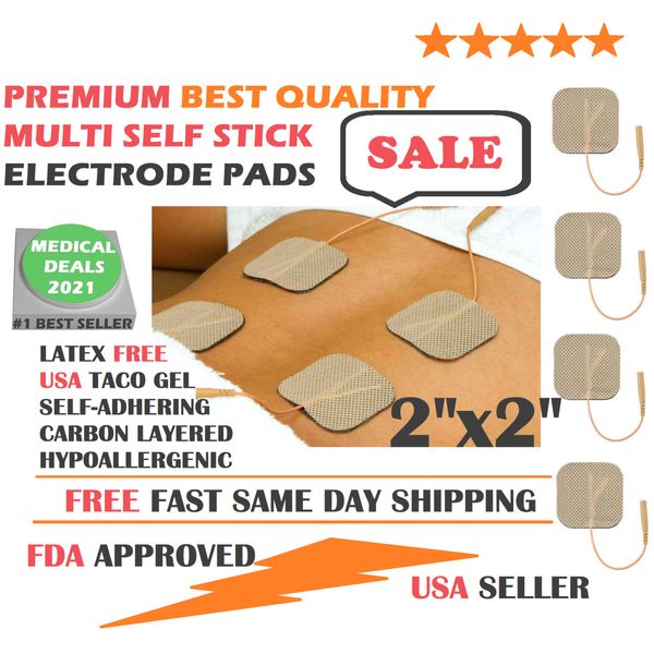 20 ELECTRODE 2 x 2 MULTI STICK TAN CLOTH  for METTLER ELECTRONICS SONICATOR PLUS