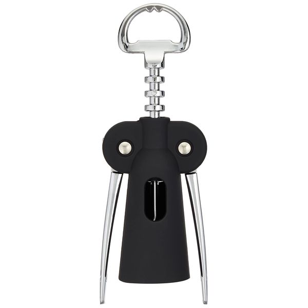 Shimomura Industry AWO-726 Amai Restaurant Wine Opener, Black