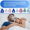 4 Pack CPAP Mask Liners + 4 Pack CPAP Strap Covers Compatible with F20 Full Face