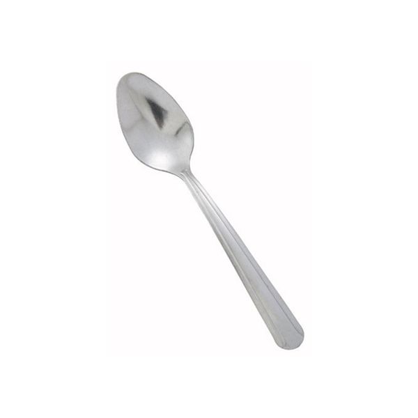 Winco 0001-01 12-Piece Dominion Teaspoon Set, 18-0 Stainless Steel by Winco