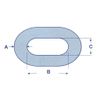 Stainless Steel Master Link Ring 18MM