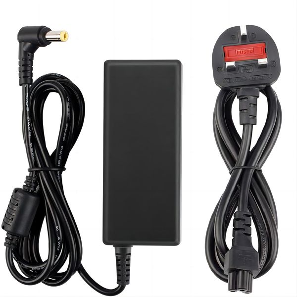 65W Acer Laptop Charger, AC Power Adapter for Acer Aspire Series and More