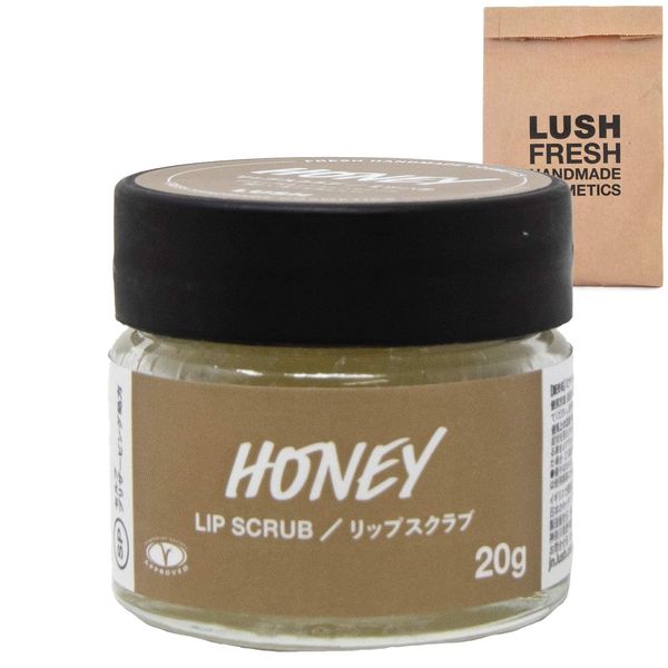 LUSH Lush Lip Scrub, Lip Care, Gift, Shop Bag Included, Cosmetics, Honey Flavor