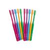 Toothpick Toothbrush V-7 Compact Head Vivid Color 5pcs