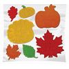 PMU Thanksgiving Harvest Gel Stickers 7 pcs Set Pkg/1