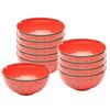 10er SET CreaTable 20072 Nature Collection Dipschale 11,5 cm RED