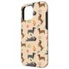 iPhone 16 Pro Max Dachshund Pattern Sausage Dog Lover Wiener Flower Pattern Case