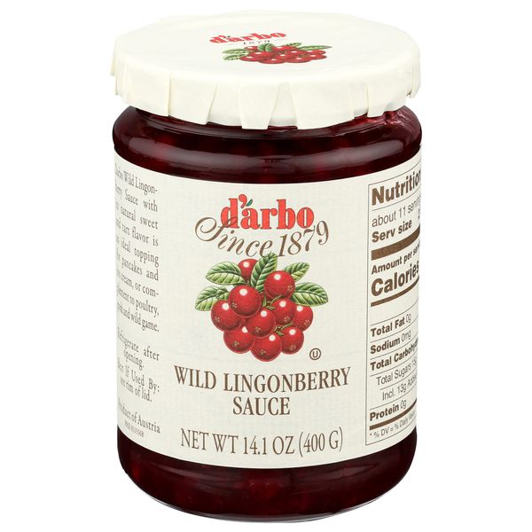 DARBO CONSERVES Wild Lingonberry Sauce, 14.1 OZ