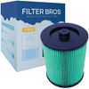 FilterBros 17912 Compatible with Craftsman Shop Vacuum Replacement Filter HEPA