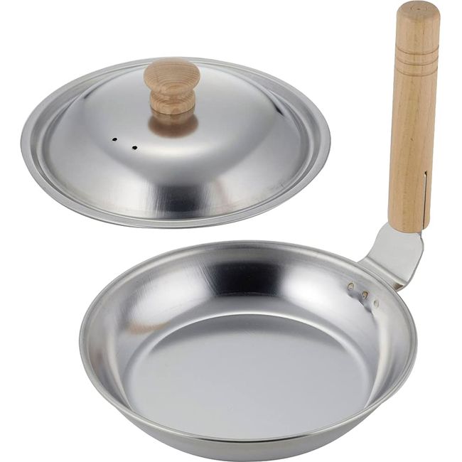 Shimomura Planning 43441 Parent-child Hot Pot with Lid for Induction Induction Use, With Lid, Width 8.9 x Depth 7.5 x Height 7.5 inches (22.5 x 19 x 19 cm)