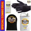 Best Spray Tan Solution - VERY DARK - 1 GALLON + Sunless Tanning Self Tanner Tan