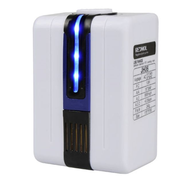 Air Purifier Ionizer Negative Ion Generator 9 Million AC220V Remove Formaldehyde Smoke Dust, 2.AC110V US Blue