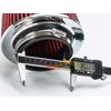 3.5" Cold Air Intake Filter Universal RED For C240/C250/C280/C300/C320/C350/C400