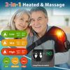 Heated Shoulder Brace Massage Rotator Cuff Support Compression Wrap Rechargeable