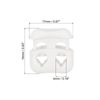 PATIKIL Cord Locks, 30 Pack Oval Spring Toggle Stopper for Drawstring Bag Shoelaces, White