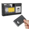 Camcorders Cassette Adapter, Video Cassette Adaptor Support One Key Control Playback Recording Function for S ‑ VHS ‑ C S ‑ VHS Tapes