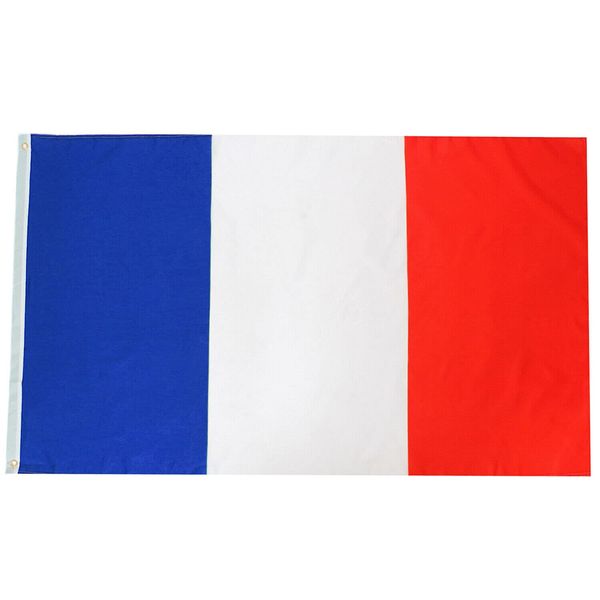 5ft x 3ft France Flag Material