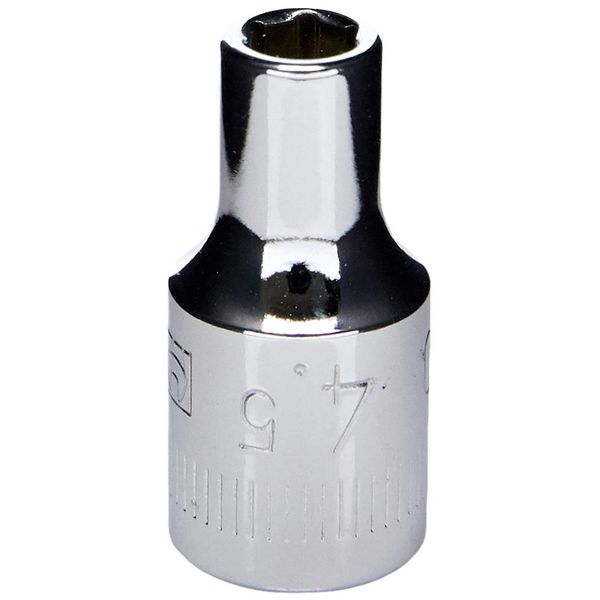Beta 9000045 Model 900 4.5 Hexagon Hand Sockets, 1/4 Drive, 4.5mm