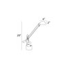 Lite Source LS-306BLK Halotech 29-Inch 8W LED Desk Lamp,Metal, Black