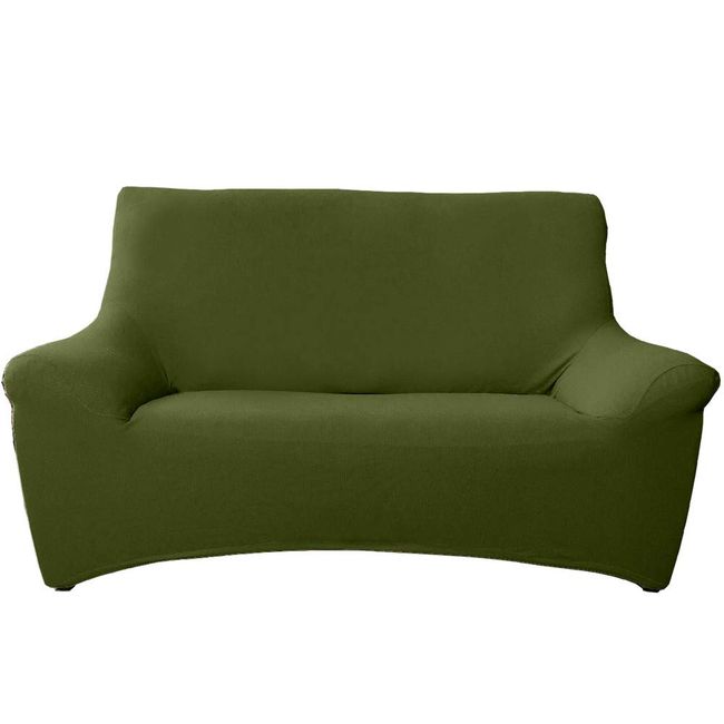 Iris Plaza SCF-30 Sofa Cover, Dark Green, 70.9 inches (180 cm) Wide