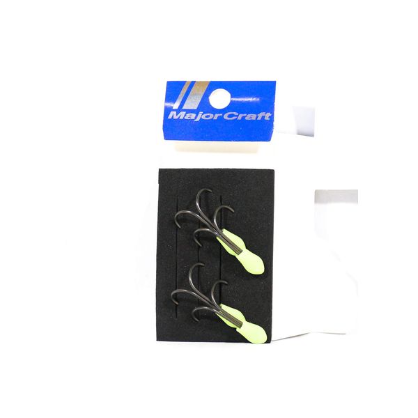 Major Craft Assist Hook Jigpara Wind Trailer Hook (with Fluorescent Hook Keeper) Lure
