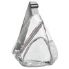 HULISEN Clear Sling Bag, Clear Bag Stadium Approved, Transparent Shoulder Crossbody Backpack Chest Casual Daypack