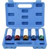 5PC 1/2'' Impact Drive Lug Nut Socket Set Thin Wall Rim Wheel Protector Tool Set