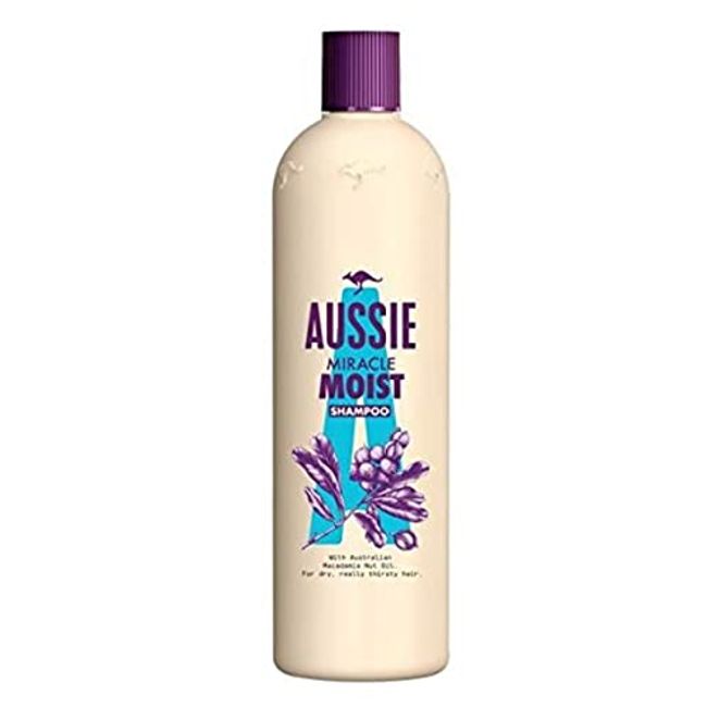Aussie Miracle Moist Shampoo, 500ml