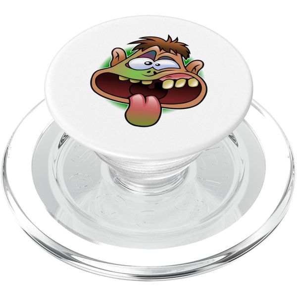 Funny Crooked Teeth PopSockets PopGrip for MagSafe