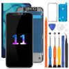 For iPhone 11 Screen Replacement For iPhone 11 LCD Display Touch A2111 Screen Replacement Sensor A2223 Digitizer For iPhone A2221 Screen Assembly Kits (Incell,Black)