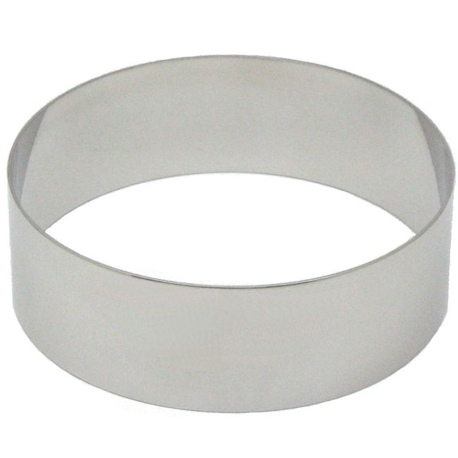 AG 18-8 Cell Ring Diameter 9.4 inches (24 cm), Height 2.0 inches (5 cm)