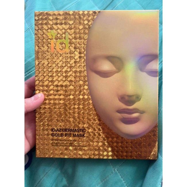 ID.AZ Dermastic Gold Fit Mask Set - (3 Masks) - New In Box