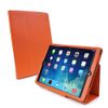 Tuff-Luv Type View Colour block Essentials Case Cover with Screen Protector for iPad Air - Tangerine