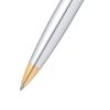 Sheaffer 100 - Refillable rollerball pen, polished chrome, gold-tone trim
