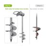 Multi-Purpose Ground Anchors Screw in, Fully Welded Trampoline Stakes, 18''/3...
