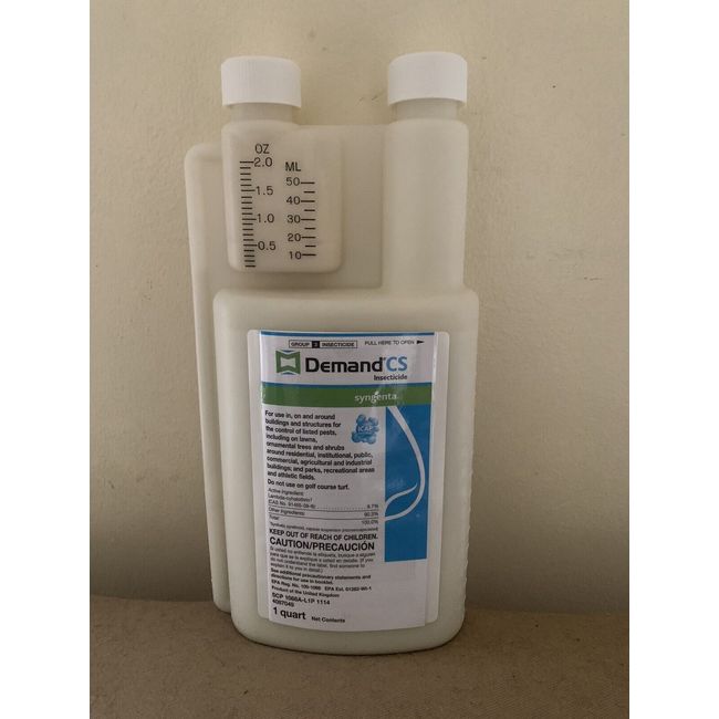 Demand CS  Quart Insecticide Bedbug Roach Pest Insect Control