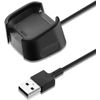 BNBUKLTD Compatible For Fitbit Versa/Fitbit Versa Lite/Fitbit Versa SE [NOT for Versa 2/3 / 4 / Sense/Sense 2 ] Charger Replacement USB Charging Dock Adapter Cable Multipack (2 Pack)