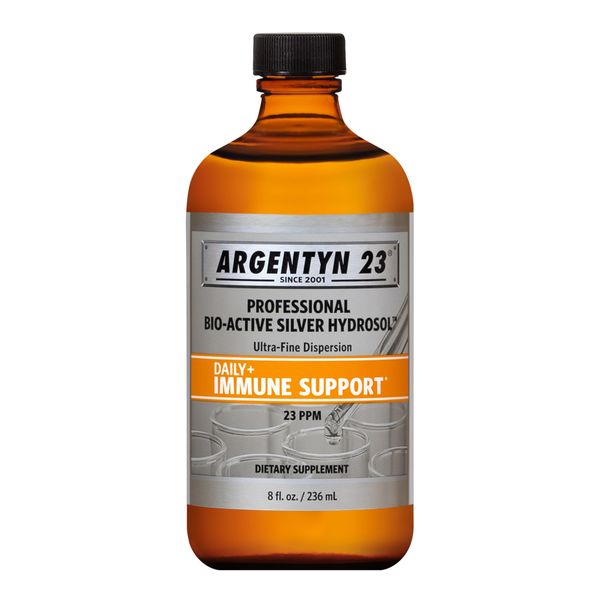 Argentyn 24 Professional Bio-Active Silver Hydrosol, 236ml Dropper, 4 or 8 oz