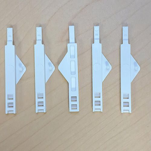 5pc Shutter Joiners. Fit Hunter Douglas Clearview Shutter, Eclipse Shutter (2.5" Joiner)