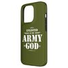 Christian gift for soldier bible verse scriptures God's Army Case for iPhone 15 Pro