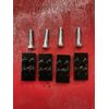 Shipping container mounting bracket Universal light flag camera anchor Set OF 2