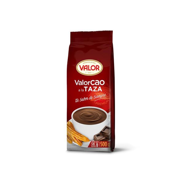 Valor. Valorcao a la taza. Cocoa Powder for Hot chocolate. 500g (1.1lb)