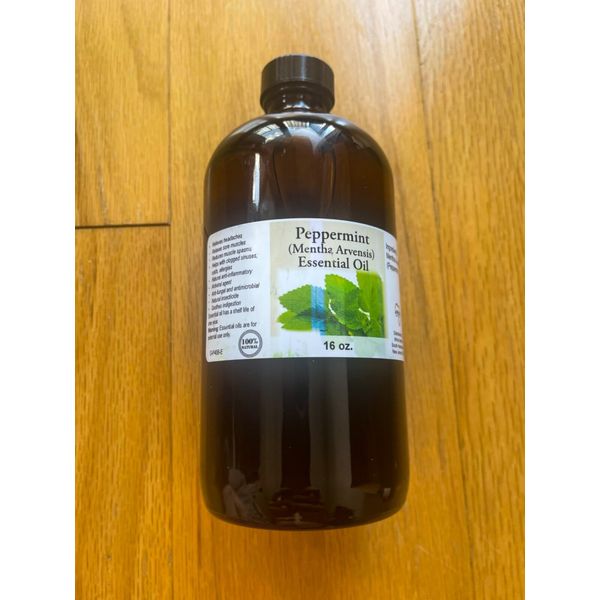 Peppermint All Natural Pure Essential Oil - 16oz