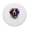 Splash Art Swiss Hound Schweizer Laufhund PopSockets Klebender PopGrip