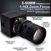 Svpro 8MP USB Webcam, 5-50mm Varifocal Lens, 3264x2448 HD, Plug & Play, Windows, Linux, Mac, Android Compatible