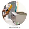 Martindale LAB1 PAT Test Labels-Small, White/Green