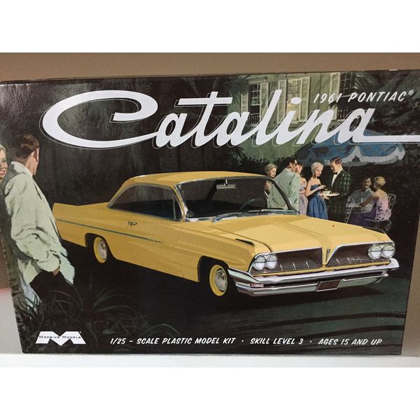 Moebius 1217 1961 Pontiac Catalina Model Car Kit