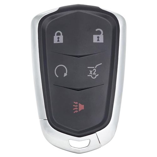 Replacement Key Fob Cover fit for 2015-2019 Cadillac Escalade, CTS, SRX, XT4,XT5, ATS, STS, XD6 CT6 XT5 Keyless Entry Remote Key Fob Shell